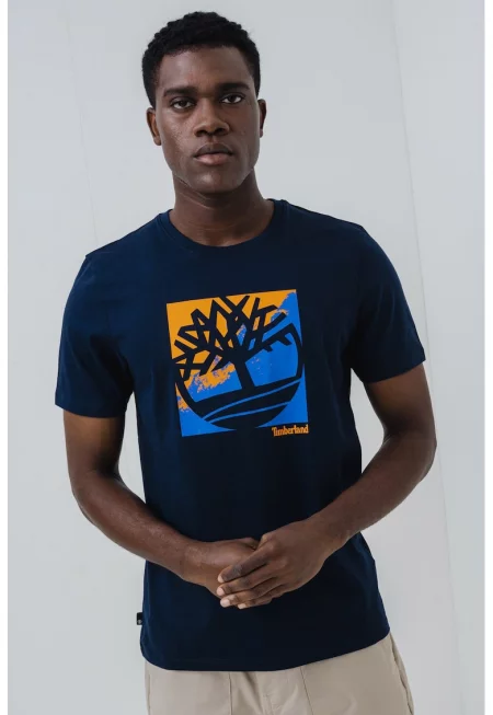 Памучна тениска с принт