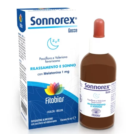 Пасифлора 427.5 mg + Мелатонин 1 mg – За по-бързо заспиване и качествен сън, Sonnorex®, 50 ml капки
