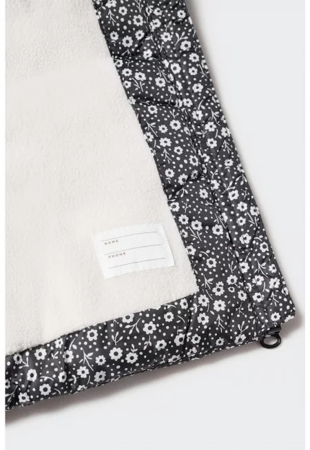 Подплатено зимно яке June с качулка