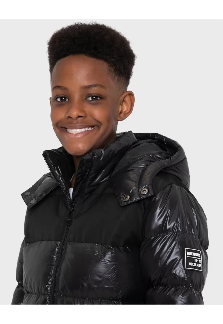 Подплатено зимно яке с качулка