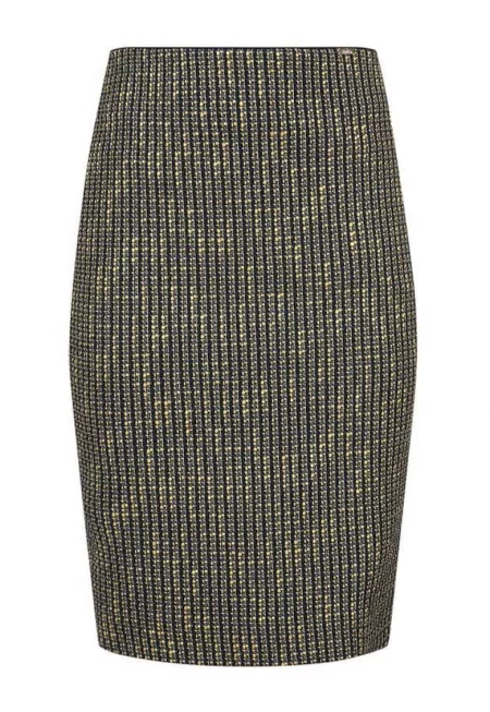 Пола от туид букле с втъкани нишки лурекс