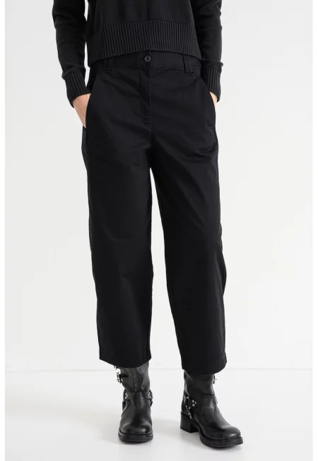 Прав панталон с висока талия