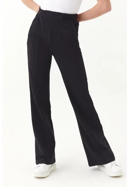 Разкроен панталон Bosribbel със скосени джобове