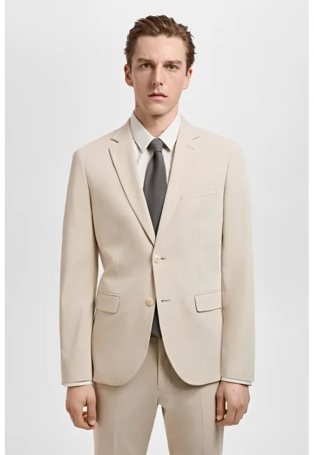 Сако с копчета - Светло бежово