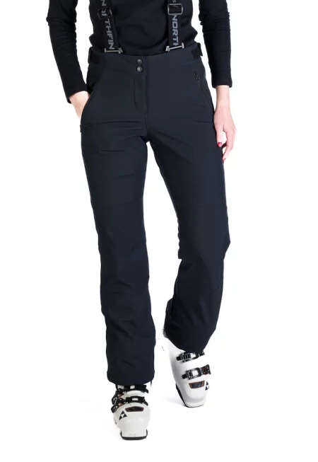 Ски панталон с лого - Черен