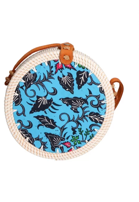 Сламена чанта през рамо