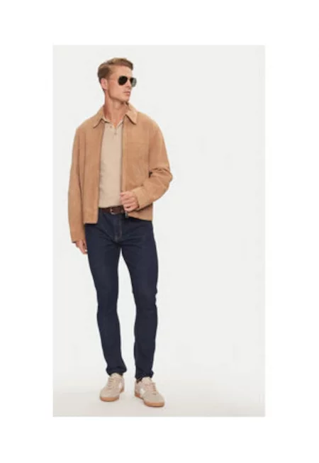 Slim fit дънки от памучна смес