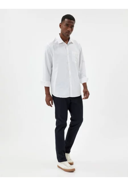 Слим панталон чино - Тъмносин