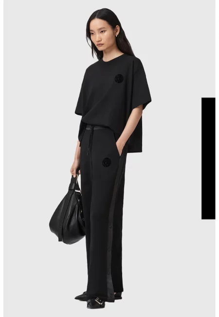 Спортен панталон Zanda от органичен памук - Черен