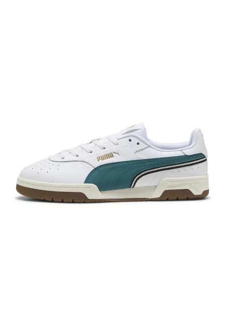 Спортни обувки от кожа Court Premier - Бял/Персийско зелено
