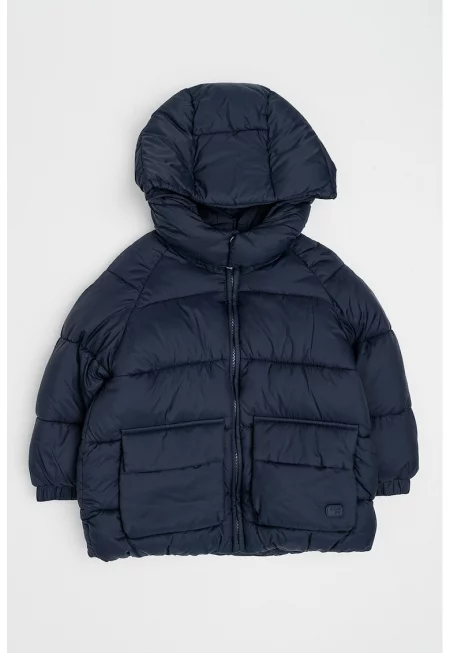 Ватирано зимно яке с качулка