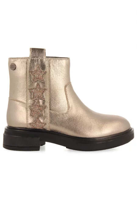 Боти Kisber от кожа и еко кожа - Сив