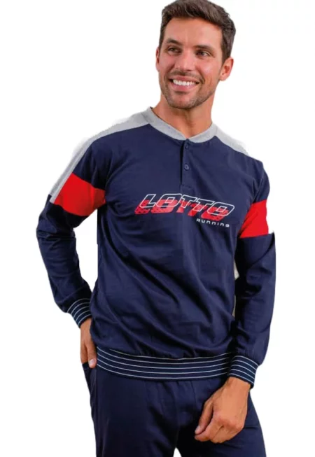 Дълга мъжка пижама  LP1096