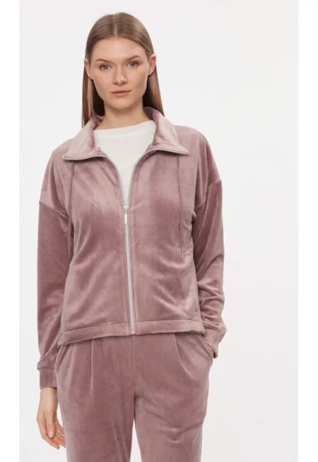 Дамска блуза -  303304577 - Вискоза - Кафяв - Кафяв