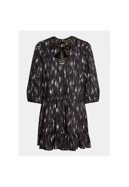 Дамска блуза -  303790172 - Памук - Черен - Черен