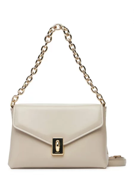 Дамска чанта  WB01448 BX3227 - Естествена кожа - Бежов