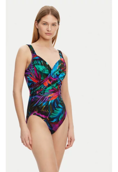 Дамски бански костюм -  305152633 - Полиамид/Еластан - Многоцветен