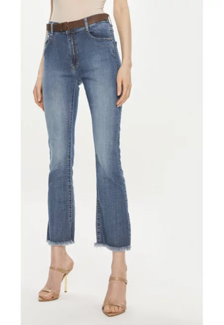 Дамски дънки -  304006029 - Памук - Син - Син