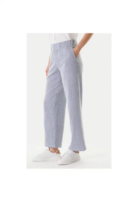 Дамски панталон  14002199 - Памук/Полиестер - Син - Син