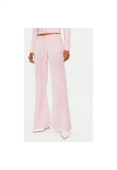 Дамски панталон -  304460005 - Памук/Бамбукови влакна/Полиестер - Розов