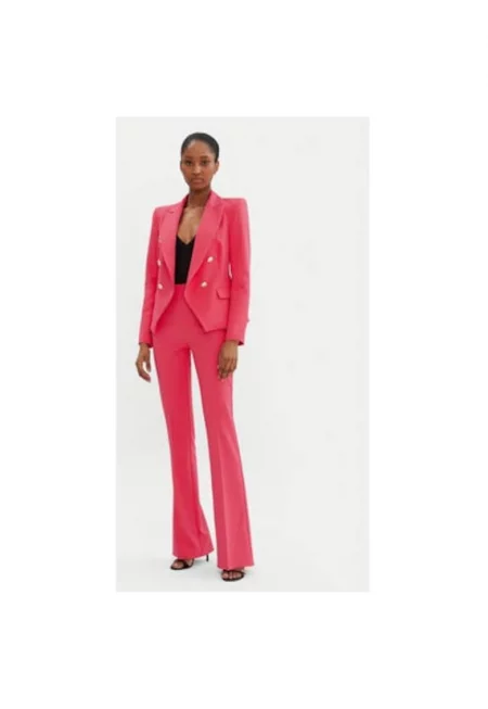 Дамски панталон -  305264749 - Полиестер - Розов - Розово