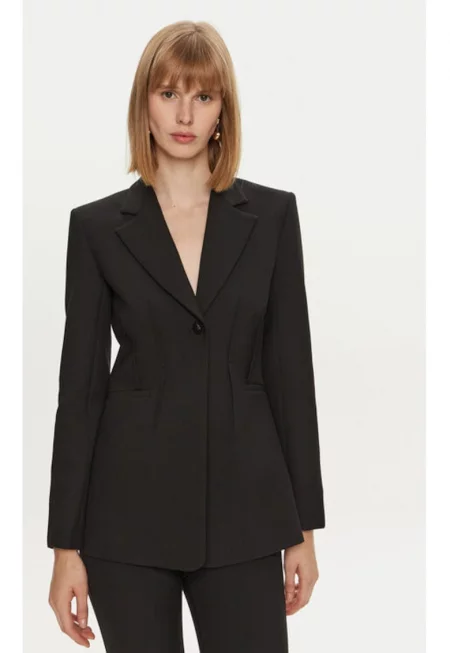 Дамско яке -  304362248 - Полиестер/Вискоза - Черно - Черен