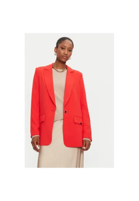 Дамско яке -  304480102 - Полиестер - Оранжев - Оранжев