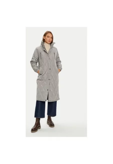 Дамско яке -  304751738 - Найлон - Сив - Сив