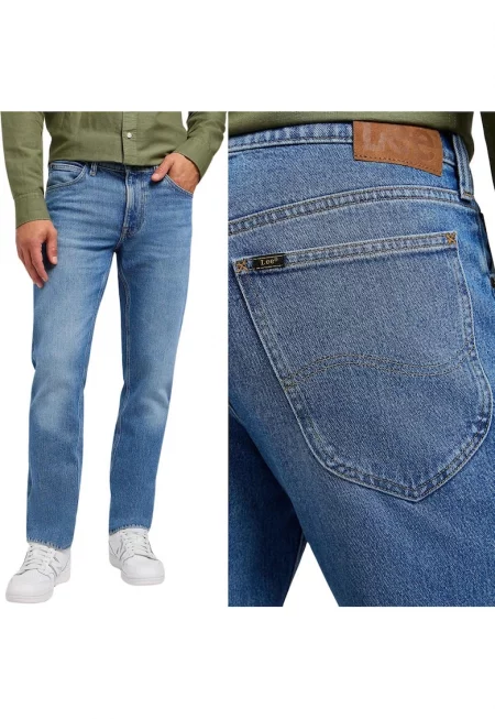 Дънки  Daren за мъже - regular straight - сини - L32 - Син