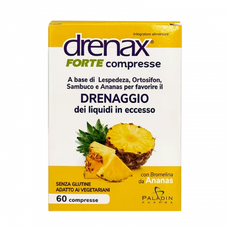 Drenax® Forte+ Бромелаин и ананас, 60 таблетки