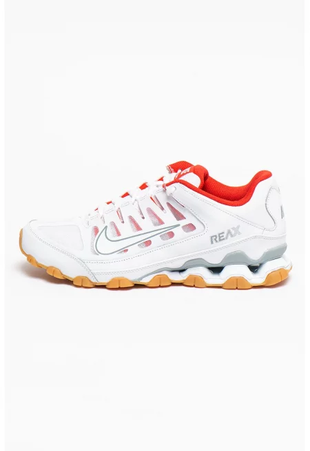 Фитнес обувки Reax 8 TR с кожа - Червен/Бял/Сив