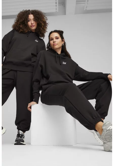 Худи Better Classics с джоб кенгуру - Черен