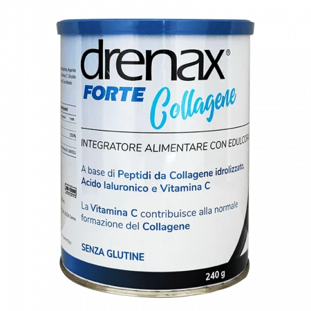 Колагенови пептиди, хиалуронова киселина и витамин С - Дренакс - Drenax® – формула за кожата, косата и ноктите, 240 g, прах