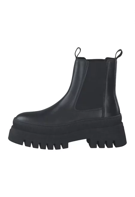 Кожени боти Chelsea - Черен