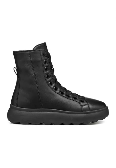 Кожени боти с цип