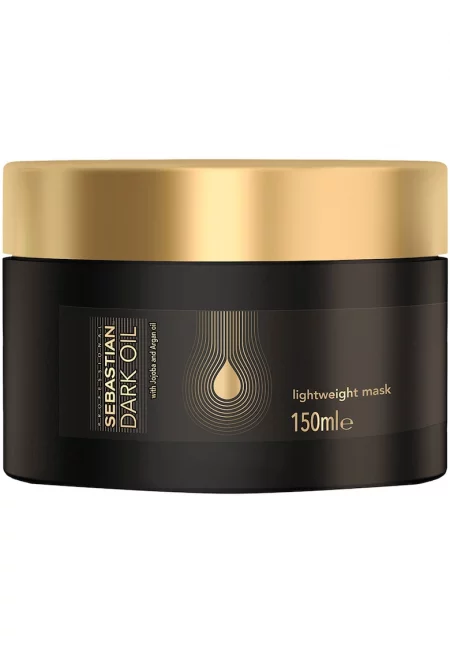 Маска за хидратация и блясък на коса  Dark Oil с лека формула