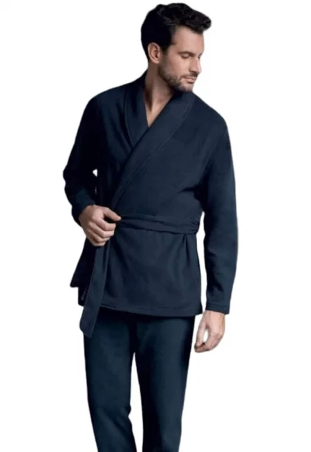 Мъжки халат с дълъг ръкав  5591