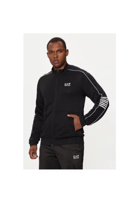 Мъжки суитшърт - Emporio Armani  304282461 - Полиестер - Черен