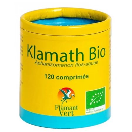 Водорасли АФА от езерото Кламат - За енергия, фокус и силен имунитет, 500 mg, 120 таблетки