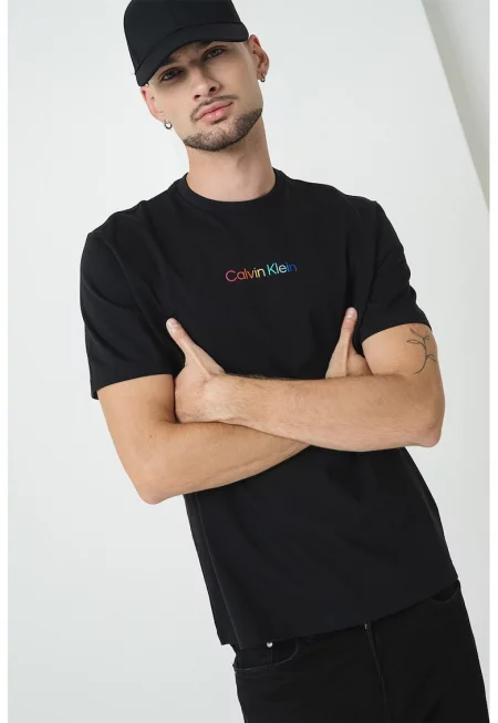 Памучна тениска с лого