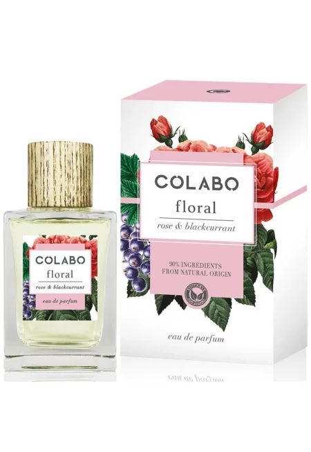 Парфюмна вода Colabo Floral Rose and Blackcurrant - 100 мл