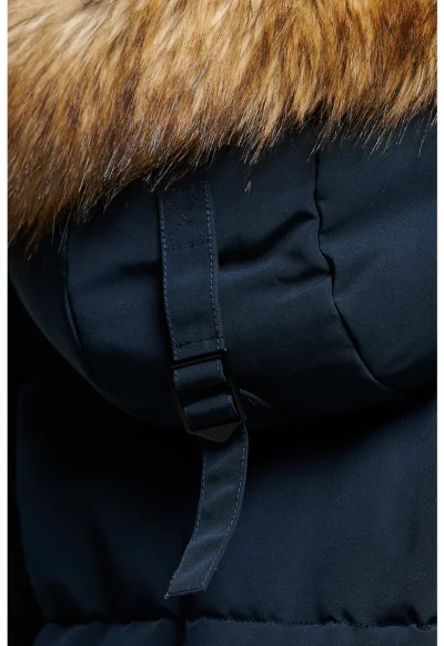 Подплатено зимно с качулка и еко пух