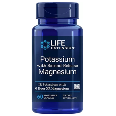 Potassium with Extend-Release Magnesium/ Калий и Магнезий с удължено освобождаване х 60 капсули