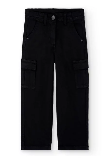 Прави дънки с джобове