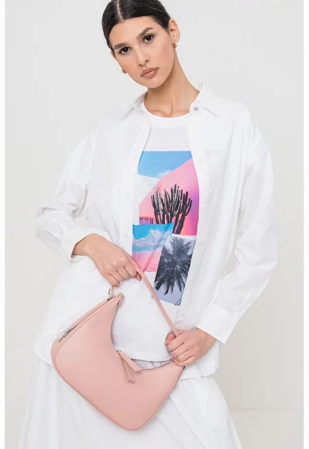 Риза с дълги ръкави - Бял