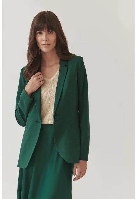 Сако с памук Ramona - Папратово зелено