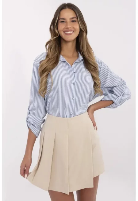 Skort With Back Elastic Insert