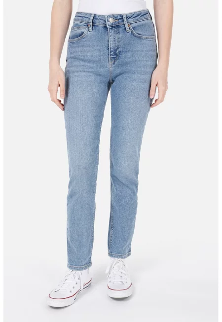 Слим дънки Carla - Лавандула