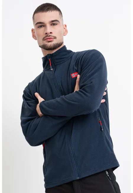 Слим суитшърт Ulysse с цип