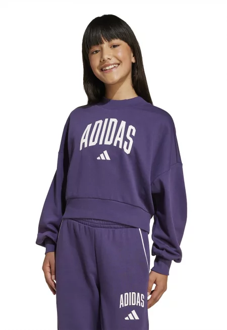 Суитшърт с памук с лого